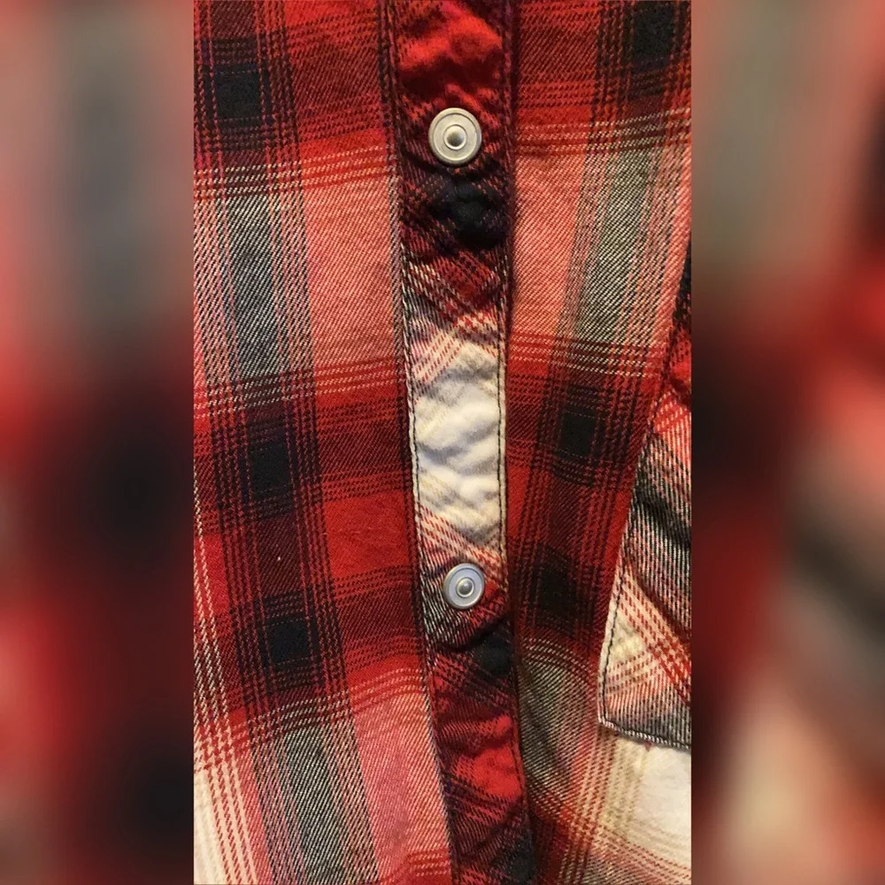 Bershka Woman Plaid Crop Top - Picture 4 of 6